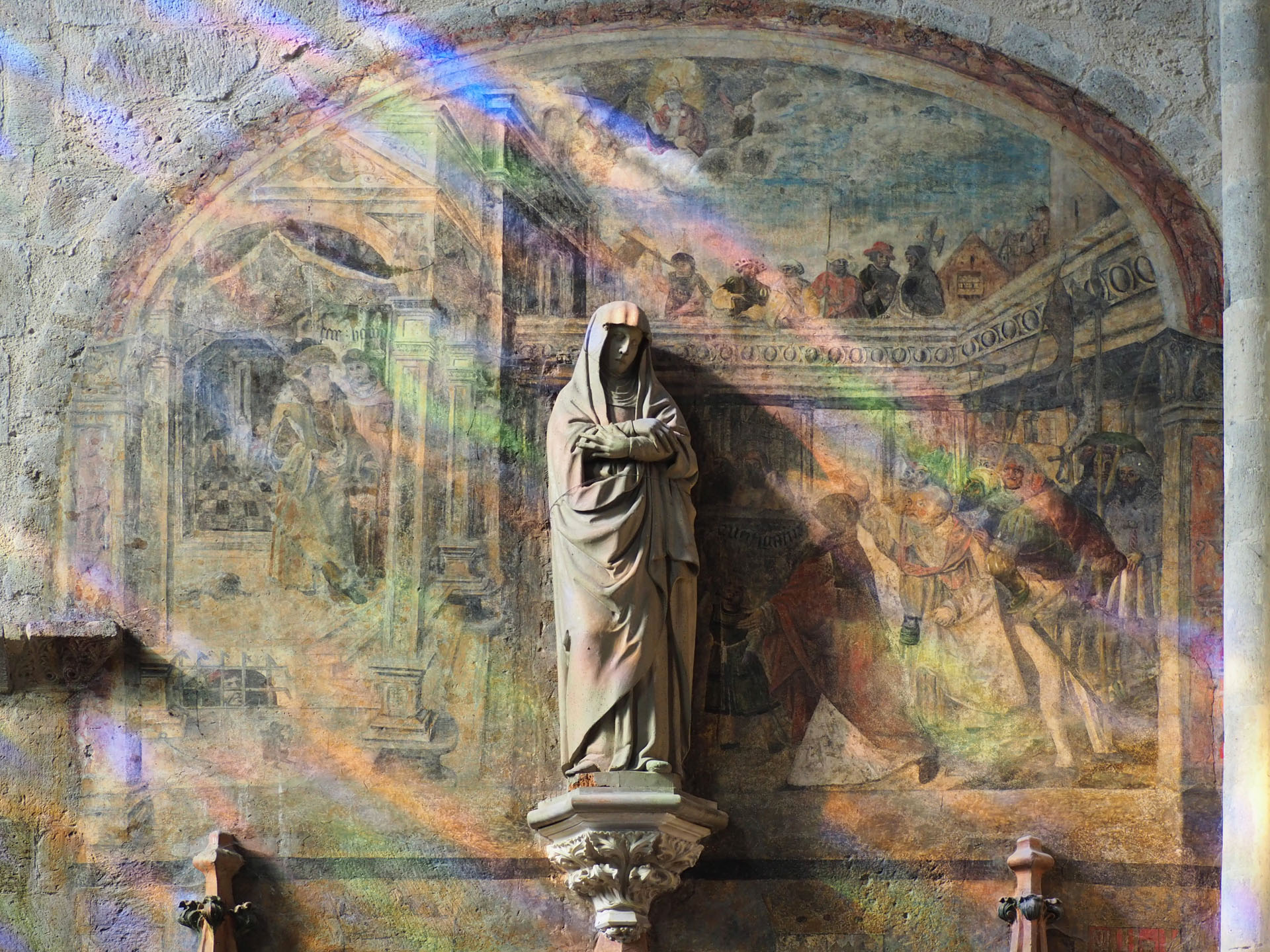 La dame à la fresque — Marine Bourles